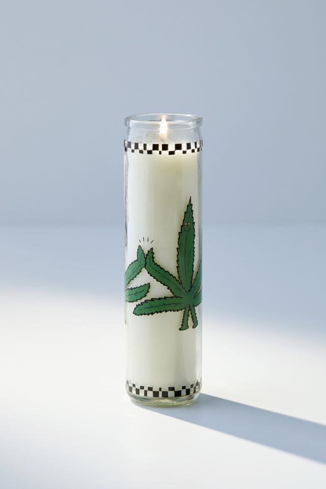 Bougie pilier en verre de 17 oz Graphic #2
