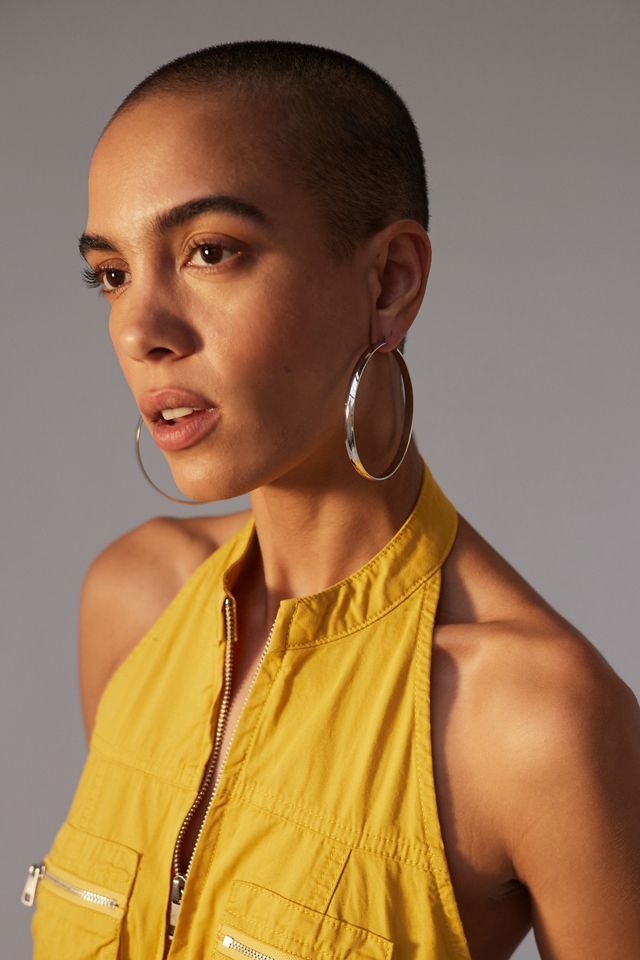 Kit XL Flat Hoop Earring Urban Outfitters Canada