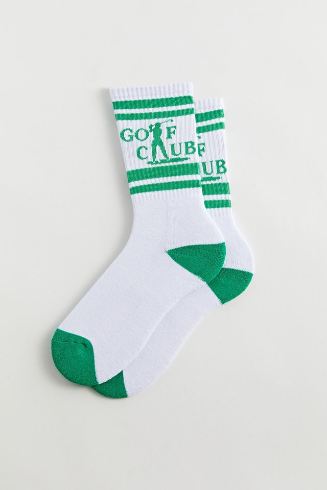 Golf Green Crew Socks