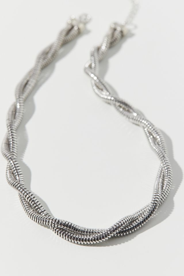 Sarah Twisted Snake Chain Necklace Urban Outfitters