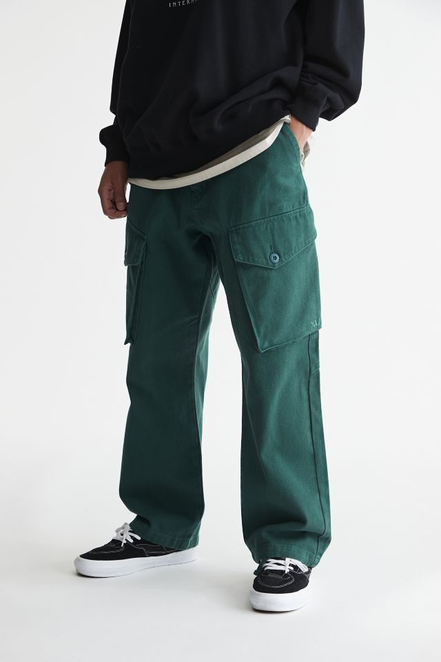 Cargo Pants for Men Relaxed Fit with Pockets Straight Leg Cargo