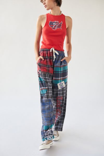 Graphic Patchwork Plaid Pant | Urban Outfitters Canada
