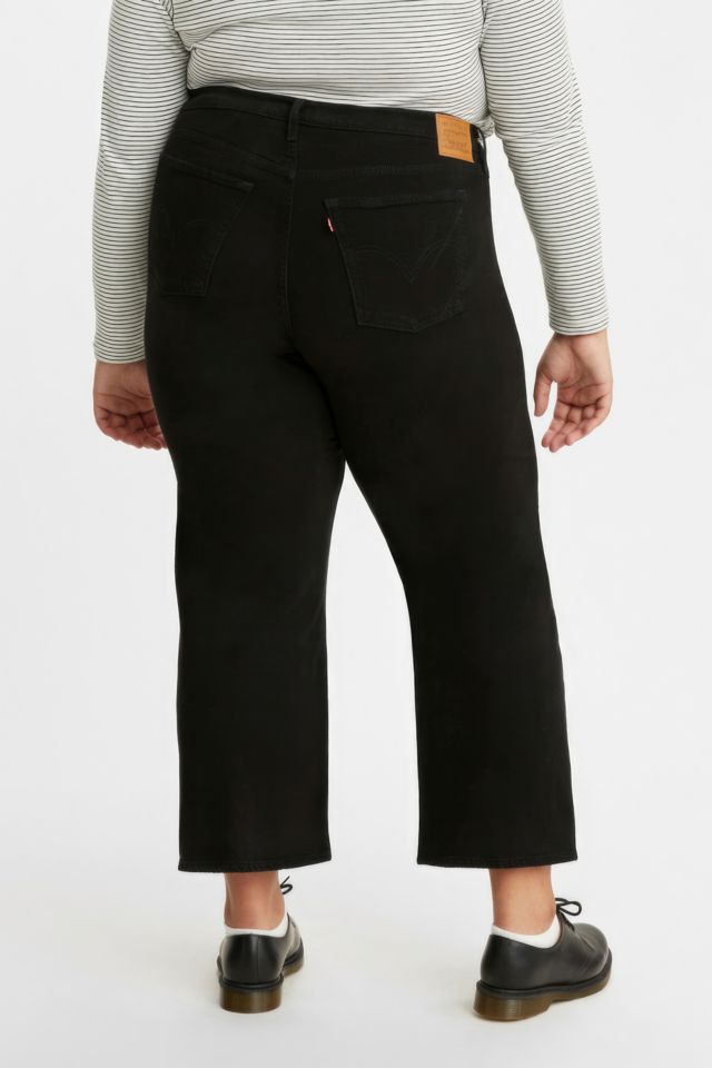 Levi's Ribcage Straight Ankle Jean - Black Heart