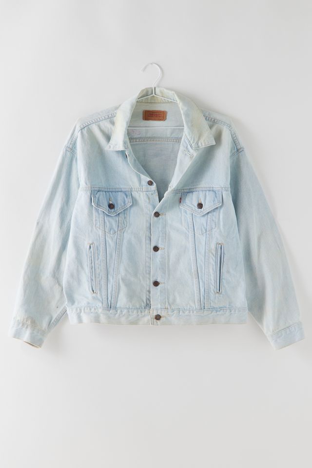 Urban Renewal X Surf & Spray Cherry Airbrush Vintage Denim Jacket #1
