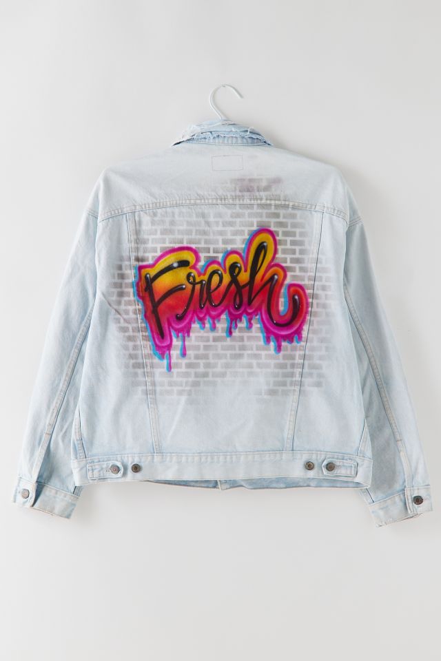 Airbrush 2024 jean jacket