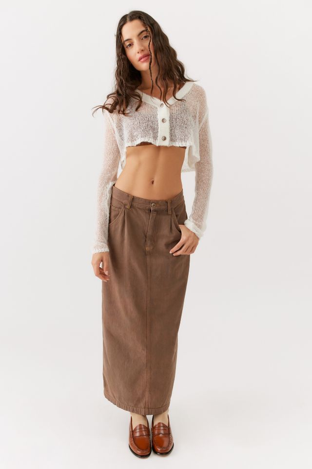 UO Sadie Sheer Cropped Cardigan #4