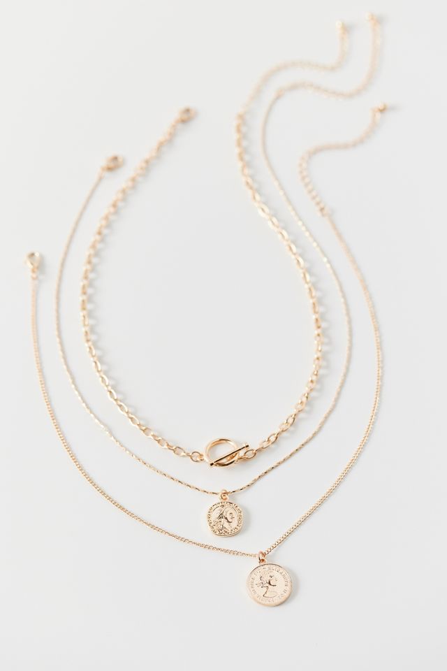 Ensemble de Colliers Superposés de Pièces #2