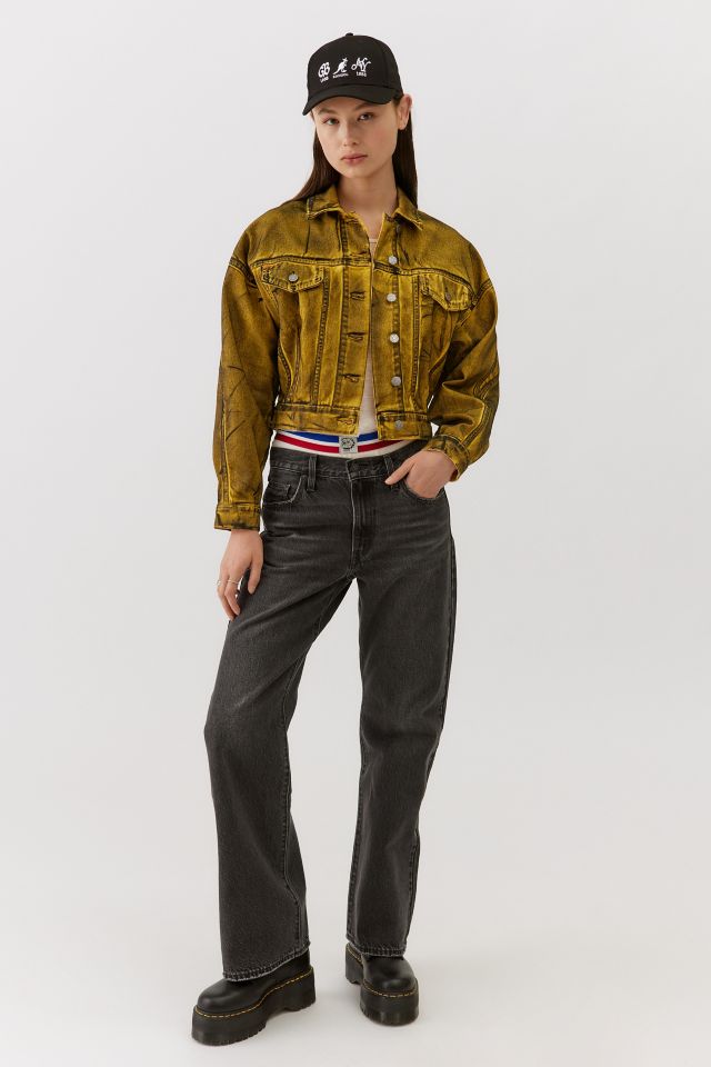 BDG Ari Acid-Wash Denim Trucker Jacket #1
