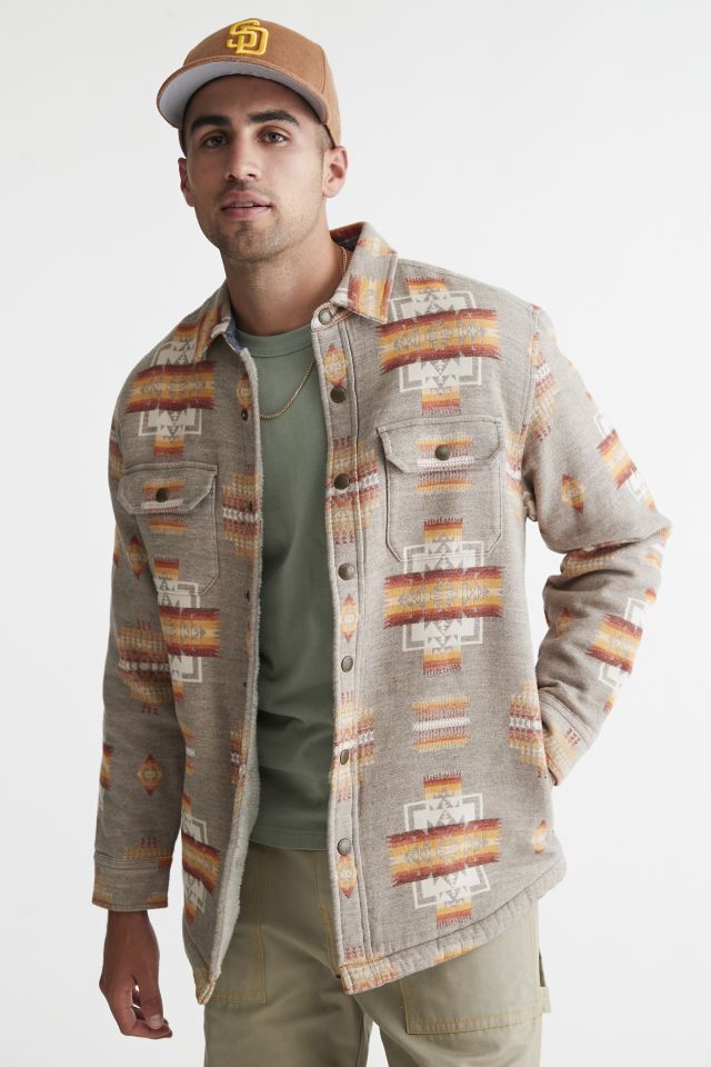 Pendleton fleece lined shirt jacket sale