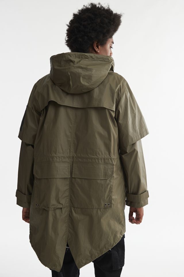 Veste parka à ourlet en pointe Magnlens #2