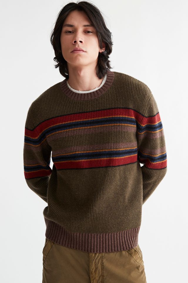 Pendleton Park Striped Crew Neck Sweater | Urban Outfitters