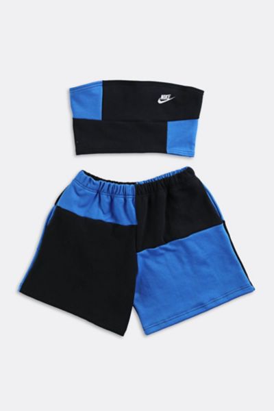 nike sweatshorts set