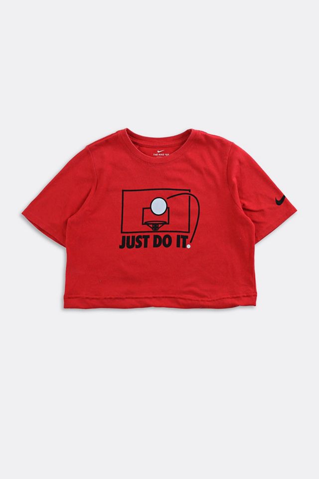 Vintage Nike Crop Tee 036 Urban Outfitters