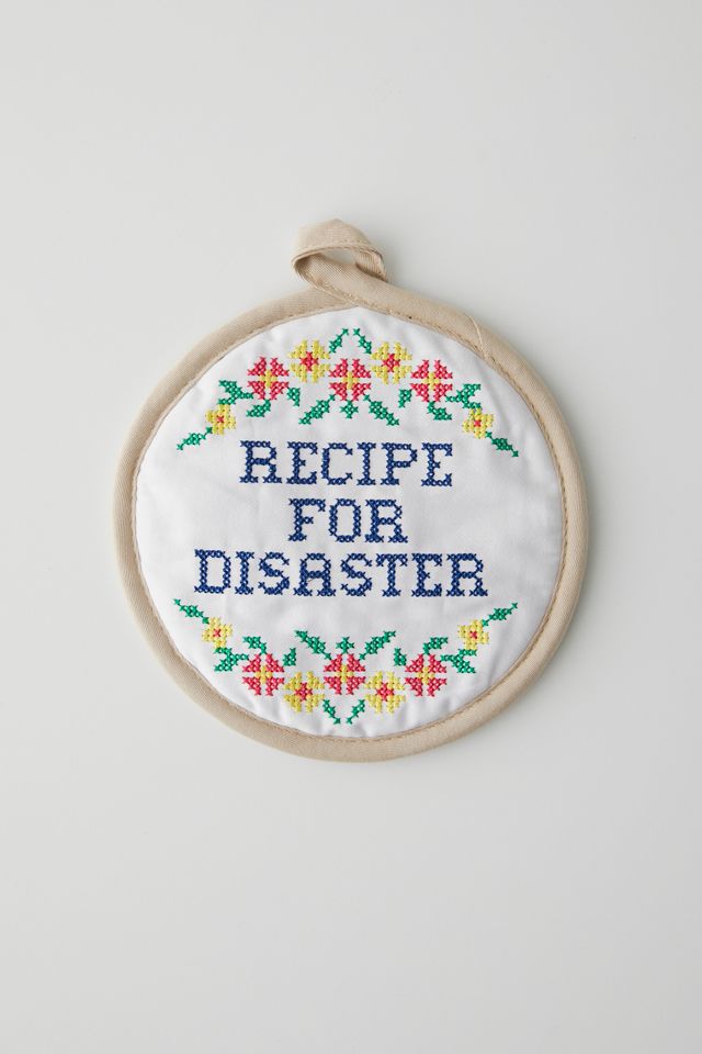 Recipe For Disaster Potholder Urban Outfitters