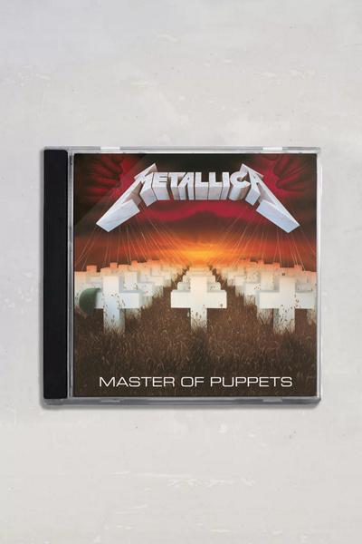 Metallica - Master of Puppets (Remastered) CD in Black at Urban Outfitters