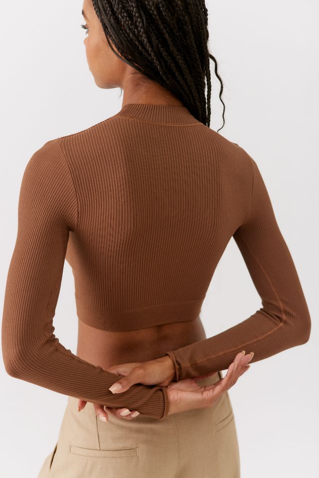 Out From Under Dominique Mock Neck Top #1