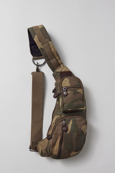 Vintage Collection Canvas Crossbody Messenger Bag, 40% OFF