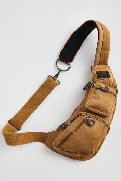Rothco Vintage Canvas Crossbody Bag In Tan At Urban Outfitters