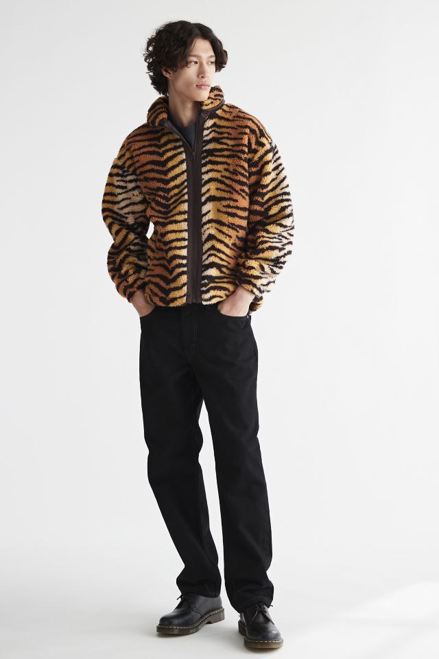 UO Pattern Fleece Mock Neck Jacket #1