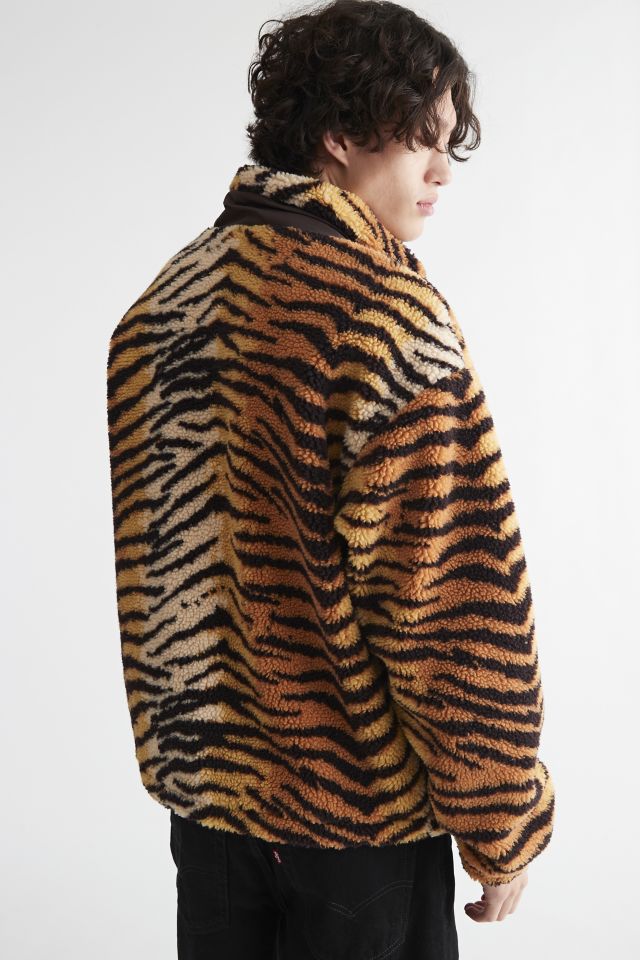UO Pattern Fleece Mock Neck Jacket #2