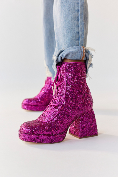 Circus NY Women's Kia Fashion Boot - High-Shine Patent Leather With Chunky Heel - View #4