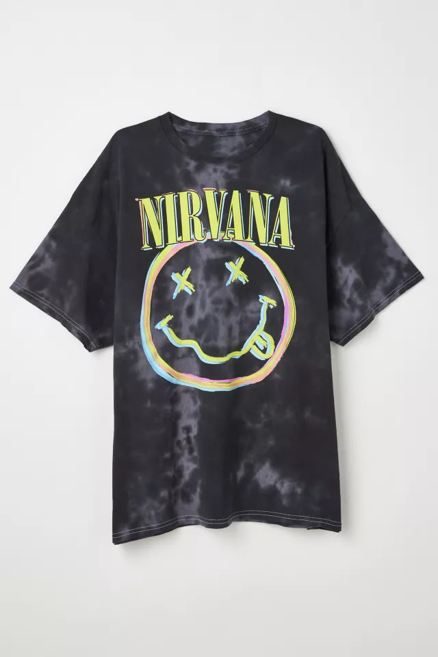 urbanoutfitters.com | Nirvana Smile Pigment Dye Tee