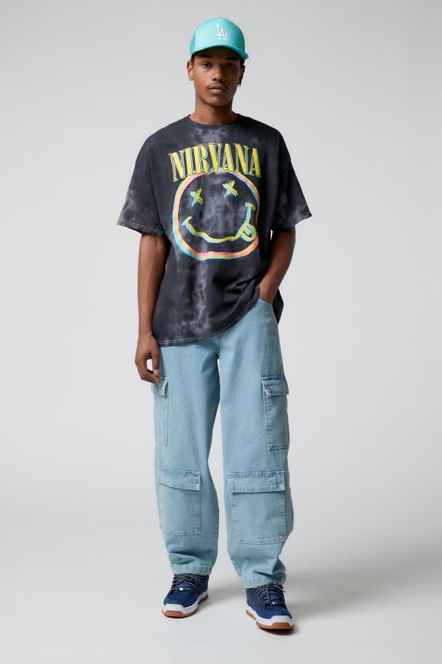 T-shirt teint par pigmentation Smile Nirvana #1