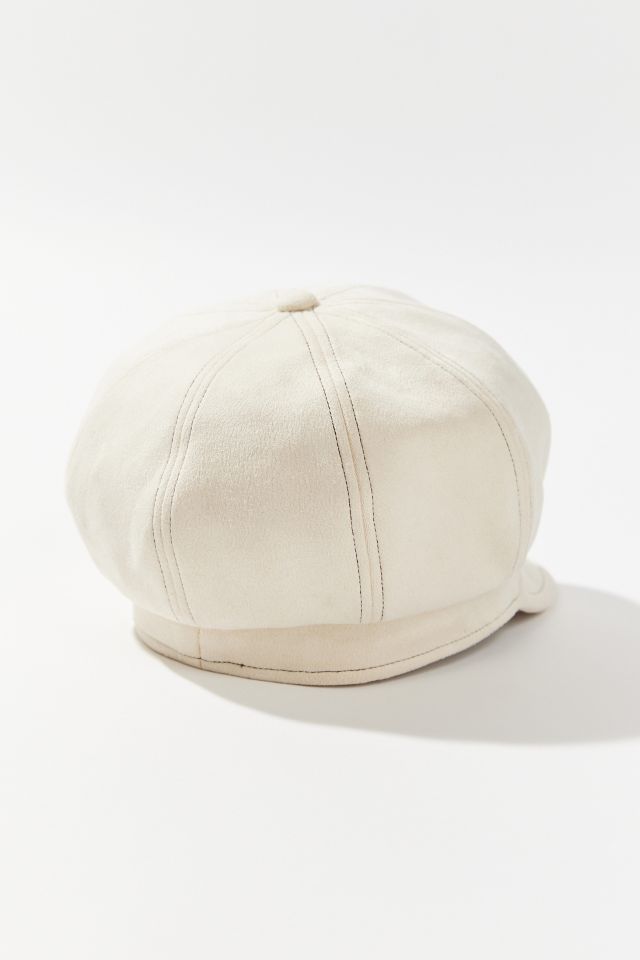 Frankie Suede Cabbie Hat #2