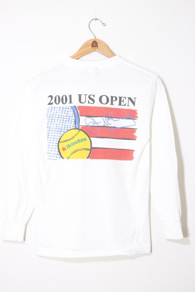 Vintage 2001 U S Open Tennis Long Sleeve T-shirt | Urban