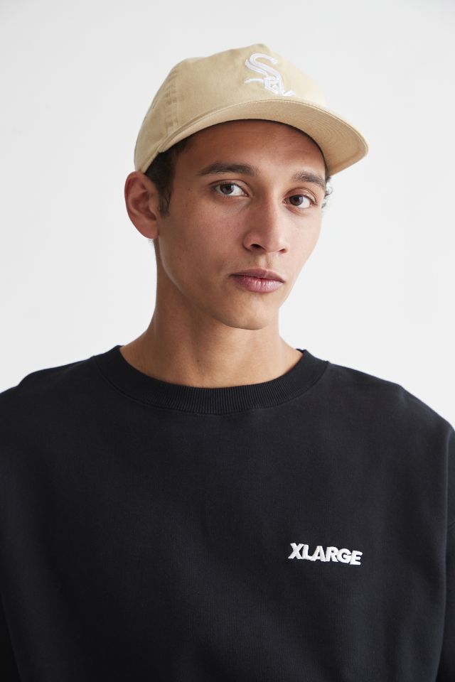 XLARGE Two-Tone Logo Crew Neck Sweatshirt