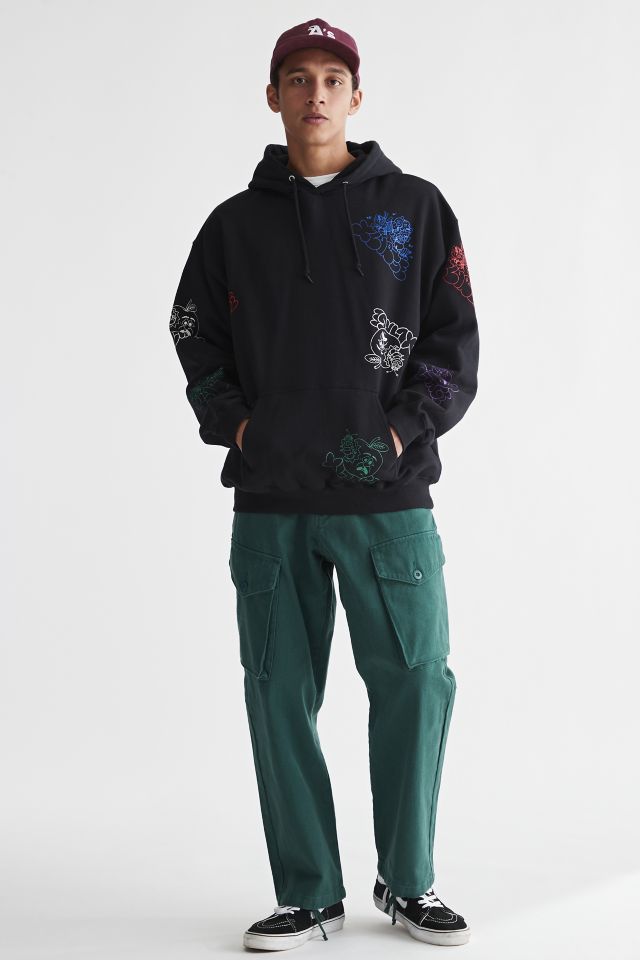 XLARGE Multi Logo Hoodie Sweatshirt #1
