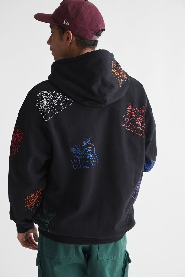 XLARGE Multi Logo Hoodie Sweatshirt #2