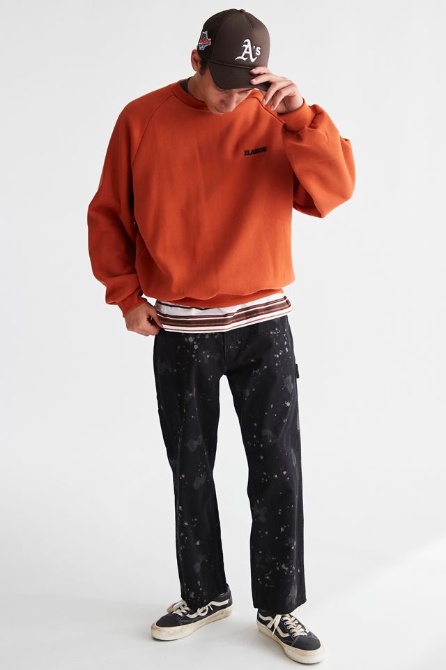 XLARGE Raglan Crew Neck Sweatshirt | Urban Outfitters