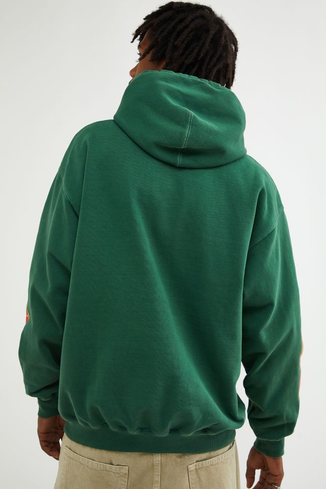 XLARGE Pigment Dyed Puff Print Hoodie Sweatshirt #2