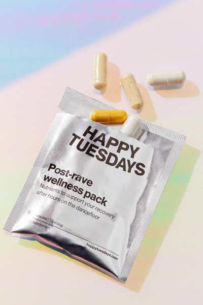 Happy Tuesdays Post-Rave Wellness Pack | Urban Outfitters