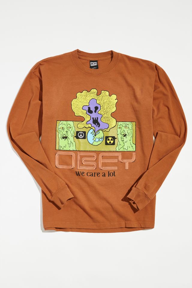T-shirt à manches longues We Care A Lot OBEY #1