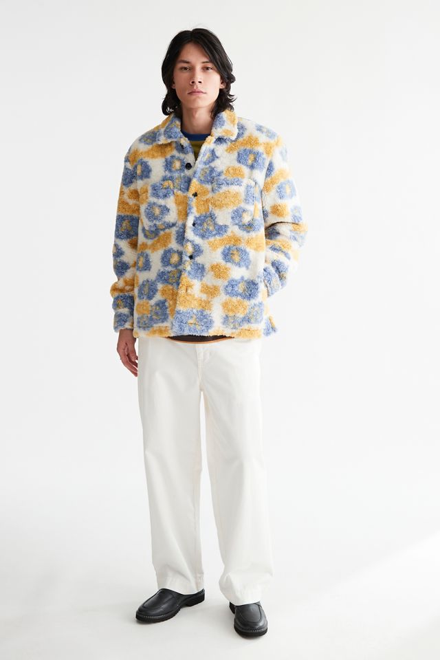 OBEY Romie High Pile Fleece Jacket | Urban Outfitters