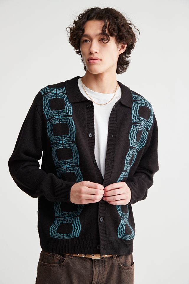Cardigan Obey Obey Temple Cardigan 151010028 OVERKILL