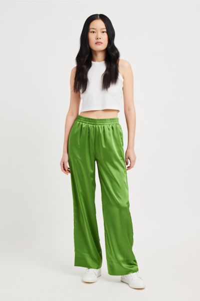 silk trousers womens