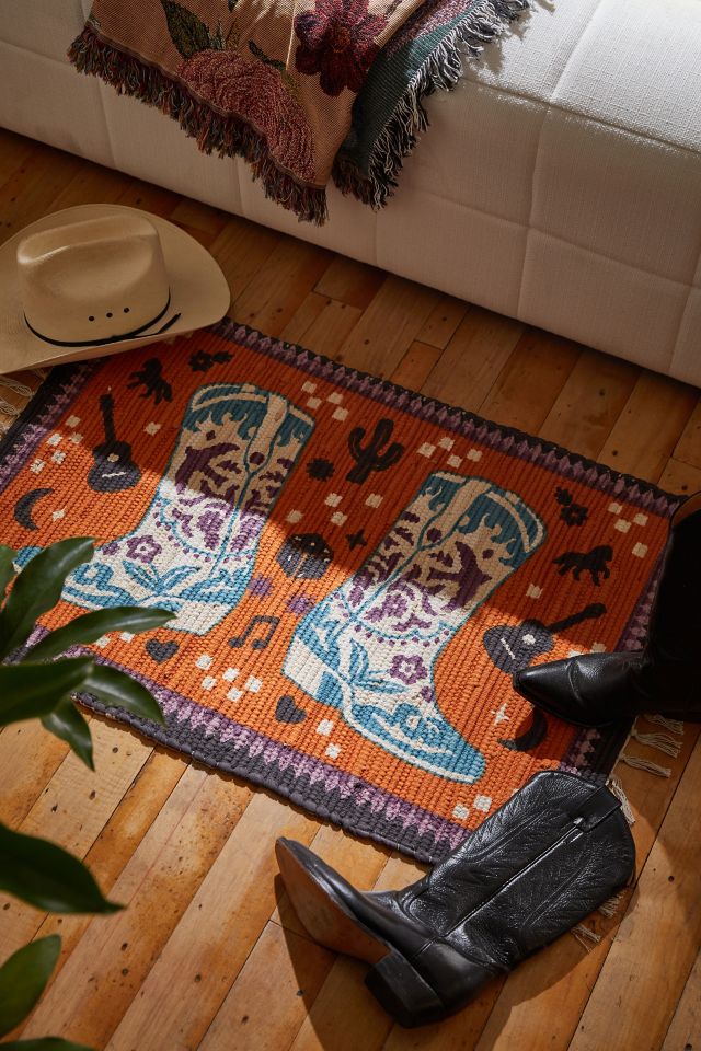 Cowgirl Boot Rugs