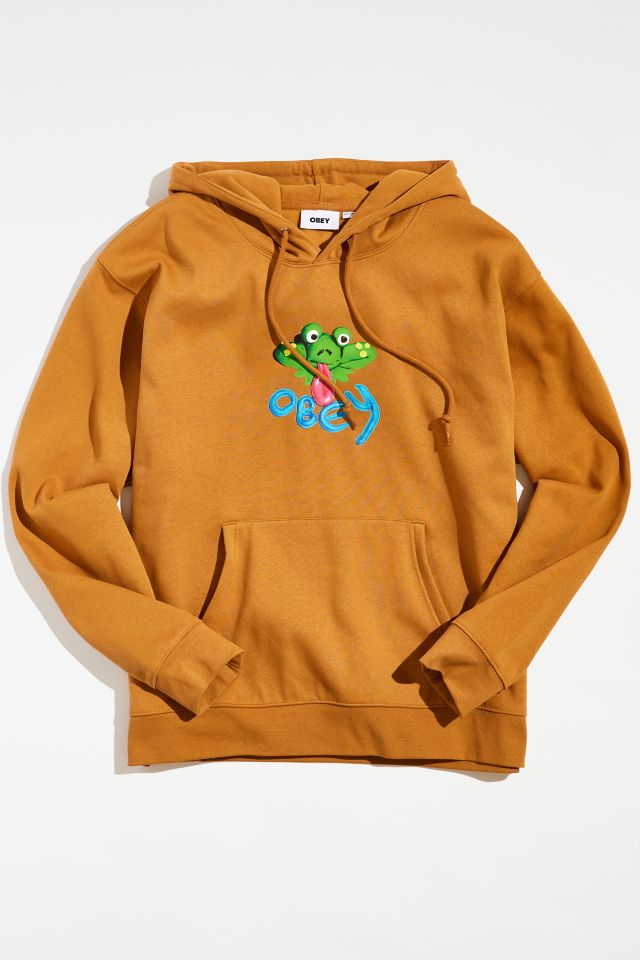 OBEY Clay Frog Hoodie Sweatshirt #1