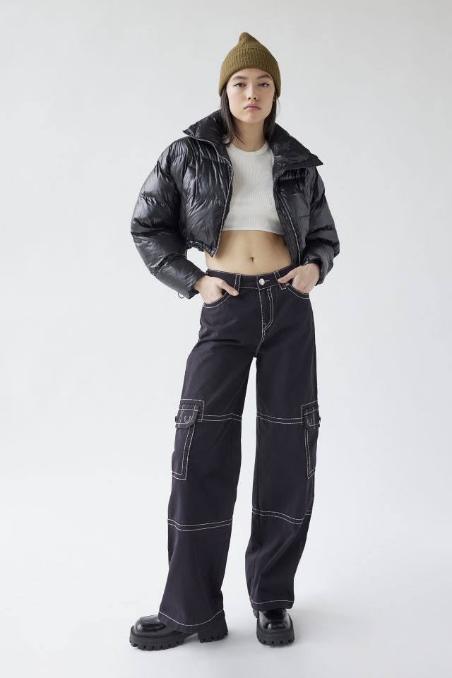 True Religion UO Exclusive Low-Rise Cargo Jean