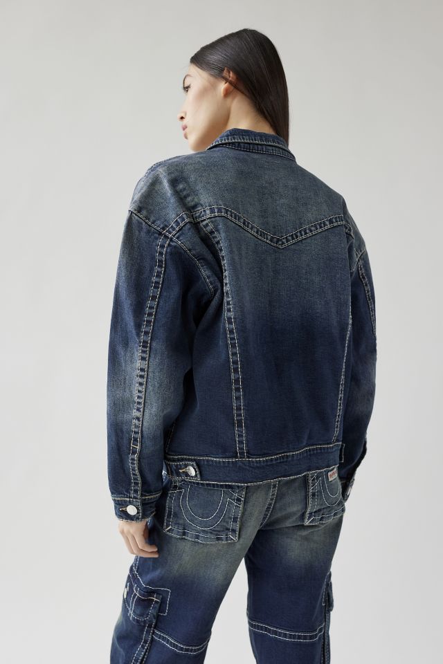 True Religion UO Exclusive Oversized Denim Jacket #2