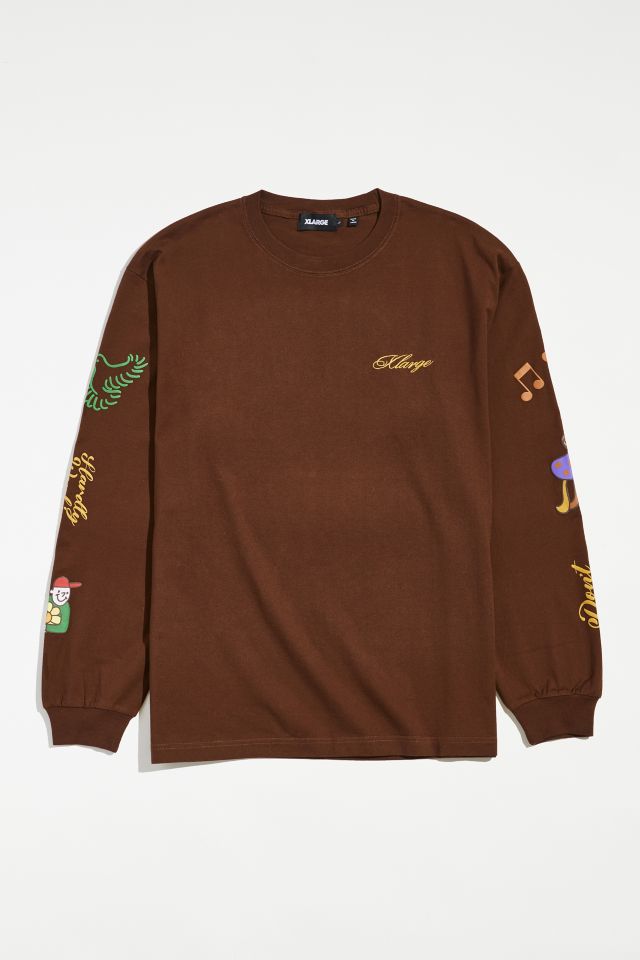XLARGE Random Things Long Sleeve Tee