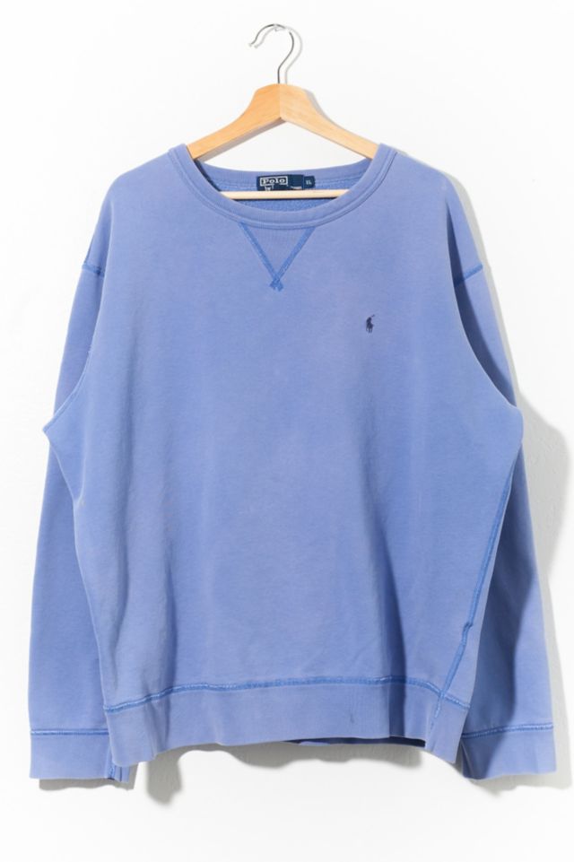 Vintage light best sale blue sweatshirt