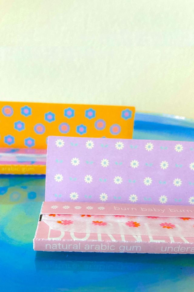 Burner Babe Petite Fleur Rolling Paper Set #3