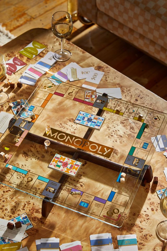 Monopoly Prisma Glass Board Game