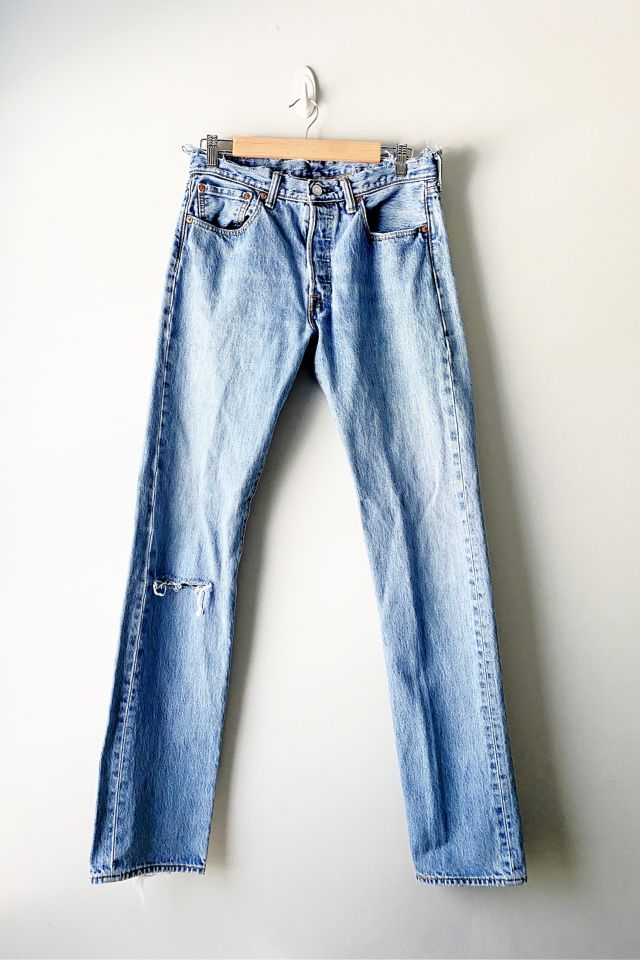 reworked levis jeans