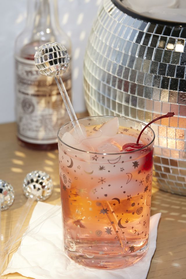 Disco Ball Drink Stirrer 4 Pack - World Market