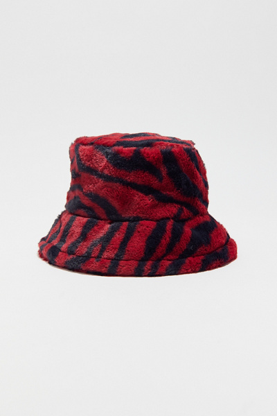 Urban Outfitters Knox Checkered Faux Fur Bucket Hat Urban Outfitters | Accessories | Nwt Knox Printed Faux Fur  main image 4